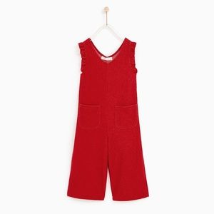 Zara girls jumpsuit